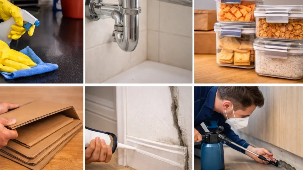 Cockroach infestations