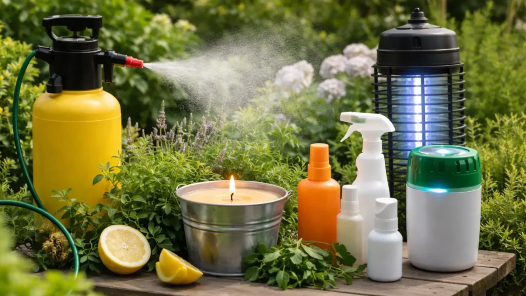 Effective mosquito control methods for homes and gardens